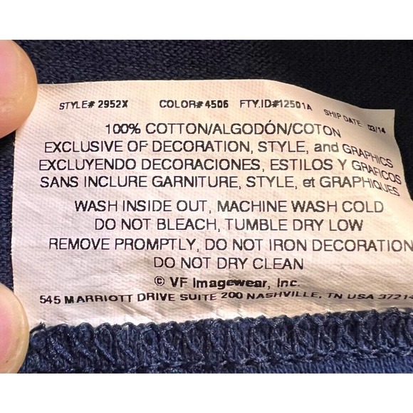 Jason Heyward 22 Atlanta Braves Majestic Boys MLB T-Shirt Blue Crew Spellout‎ S - Picture 5 of 7